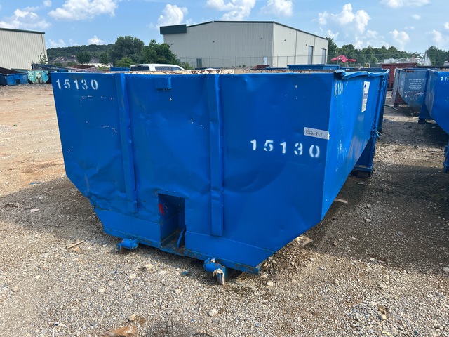 12 ft 15 cyd Roll-Off Container