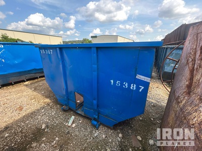 12 ft 15 cyd Roll-Off Container