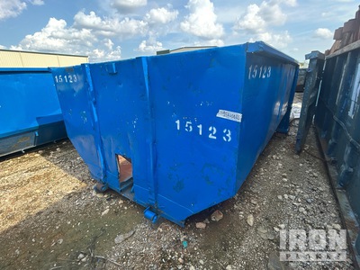 12 ft 15 cyd Roll-Off Container