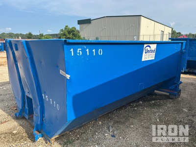 12 ft 15 cyd Roll-Off Container