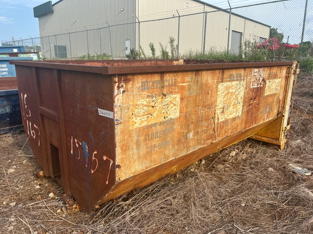12 ft 15 cyd Roll-Off Container