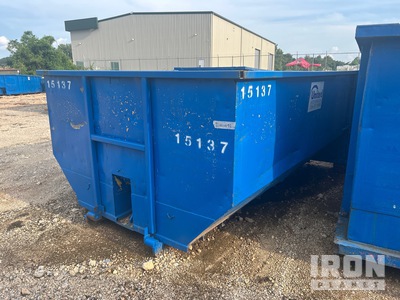 12 ft 15 cyd Roll-Off Container