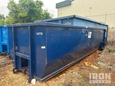 Quantity of (2) 22 ft Roll-Off Container