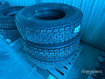 Quantity of (3) 315/80R22.5 Pneus