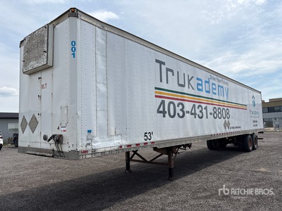 1998 Mond 53 ft T/A Van Trailer