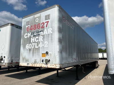 1996 Fruehauf 48 ft x 102 in T/A Van Trailer