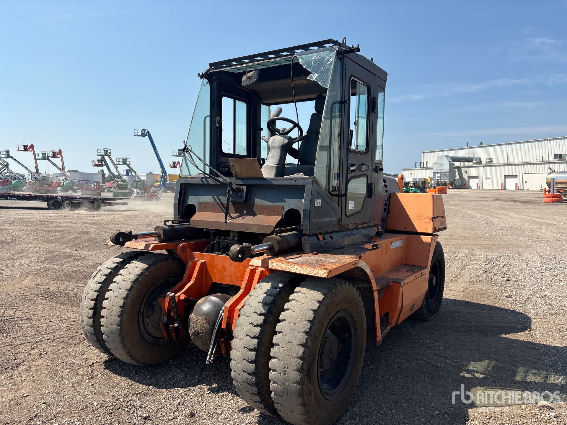 2011 Doosan D110 Pneumatic Tire Forklift