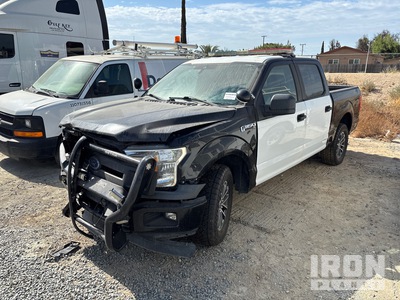 2019 Ford F-150 XL 4x4 Police Crew Cab Pickup (Inoperable)