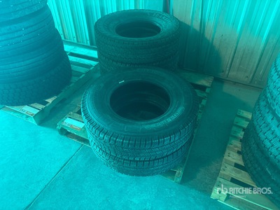 Quantity of (5) 215/85R16 Mixed Pneus