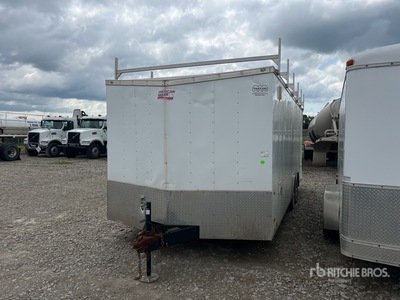 2017 American Hauler 20 ft T/A Remorque fermée