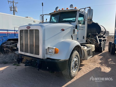 2018 Peterbilt 367 6x4 Chemical Treater Unit Chassis w/Tank