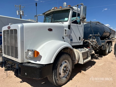 2018 Peterbilt 367 6x4 Chemical Treater Unit Chassis w/Tank Varios camion aceites y gases