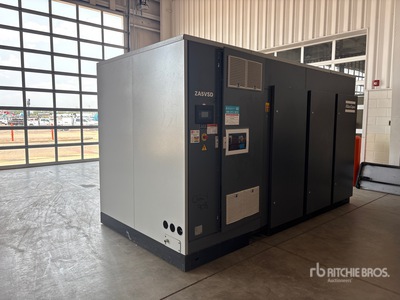 2022 Atlas Copco ZA5VSD Skid-Mounted Compresseur à air