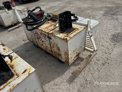 (1) Weston Headache Rack, (2) Weatherguard toolboxes, (1) 100-gallon Fuel tank w/pump