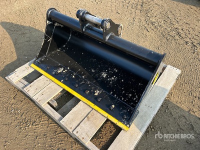 2026 42 in Cleanup Graafmachine Bak - Fits 45 mm Cat 305, 305.5, Komatsu PC45/50/55, Hyundai R55, Hitachi/Deere 50D/G, Case, New Holland, Kobelco SK50, Bobcat E50/341/337