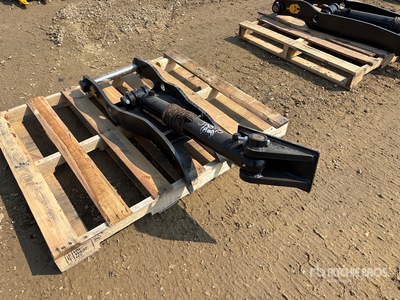 Dynamic Entities Hydraulic 5T-45 Graafmachine duimklem - Fits 45 mm Cat 305, 305.5, Komatsu PC45/50/55, Hyundai R55, Hitachi/Deere 50D/G, Case, New Holland, Kobelco SK50, Bobcat E50/341/337