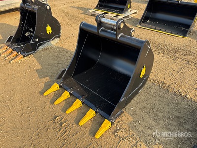Dynamic Entities 36 in Digging Graafmachine Bak - Fits 50 mm Cat 307/308, Komatsu PC78/88 Deere/Hitachi 75/85 Case, New Holland, Kobelco SK80 Bobcat E80