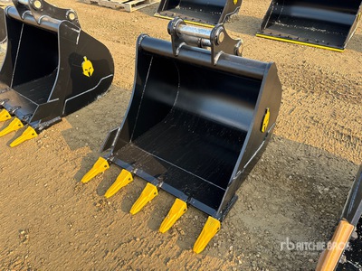 Dynamic Entities 36 in Digging Graafmachine Bak - Fits 50 mm Cat 307/308, Komatsu PC78/88 Deere/Hitachi 75/85 Case, New Holland, Kobelco SK80 Bobcat E80