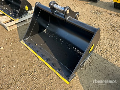 Dynamic Entities 48 in Cleanup Graafmachine Bak - Fits 50 mm Cat 307/308, Komatsu PC78/88 Deere/Hitachi 75/85 Case, New Holland, Kobelco SK80 Bobcat E80