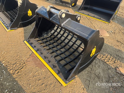 2026 Dynamic Entities 60 in Screening Graafmachine Bak - Fits 65 mm Cat 311/312/313/314 Kobelco 140 Deere/Hitachi ZX120/135 Case 130/135, Doosan DX140