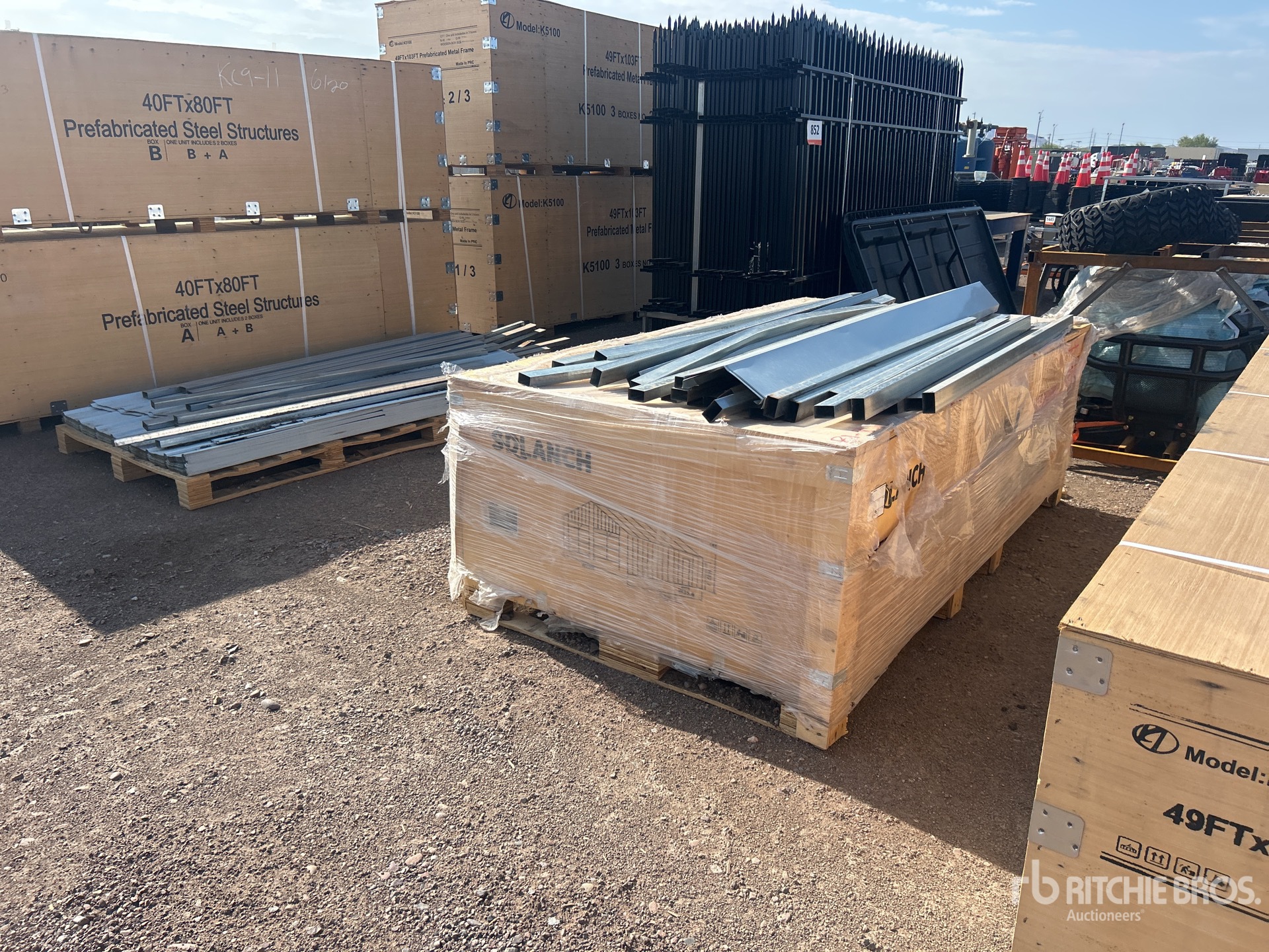 2026 SDL2533DGMS Double Garage Metal Shed