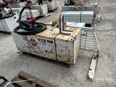 (1) Weston Headache Rack, (2) Weatherguard toolboxes, (1) 100-gallon Fuel tank w/ pumps