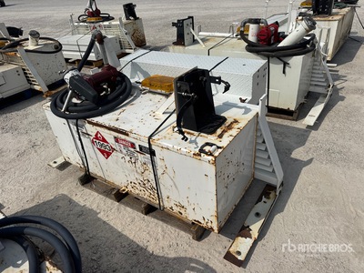 (1) Weston Headache Rack, (2) Weatherguard toolboxes, (1) 100-gallon Fuel tank w/pump