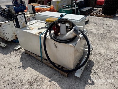 Quantity of (1) Weston Headache Rack, (2) Weatherguard toolboxes, (1) 100-gallon Fuel tank w/ pumps