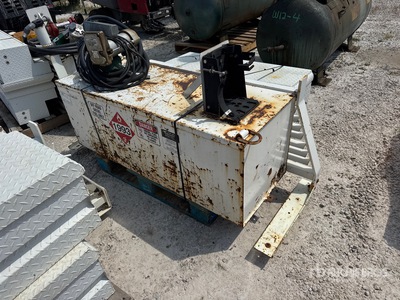 Quantity of (1) Weston Headache Rack, (2) Weatherguard toolboxes, (1) 100-gallon Fuel tank w/ pumps