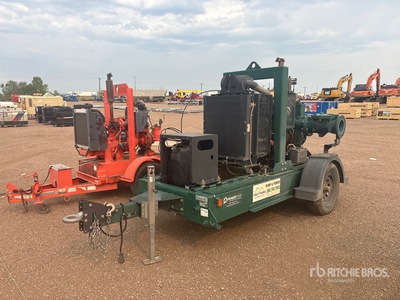Trailer-Mounted Water Pump