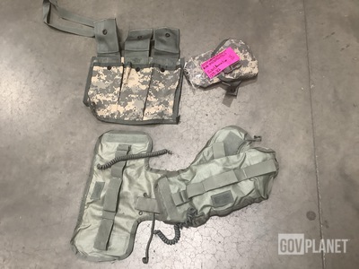 (315) Ammunition Pockets, (89) Inserts, (39) Bandoleers & Assorted Items
