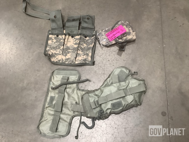 (315) Ammunition Pockets, (89) Inserts, (39) Bandoleers & Assorted Items
