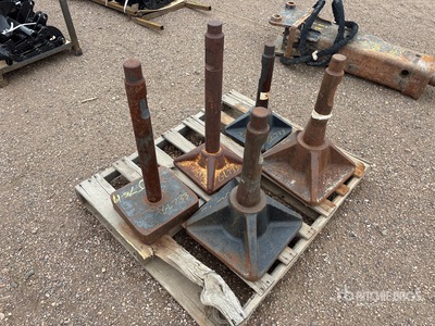 Quantity of (5) Compactor Tool Head Hydraulic Breaker