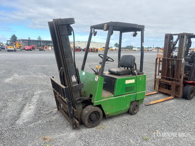 Clark GCX17E 2700 lb Cushion Tire Forklift