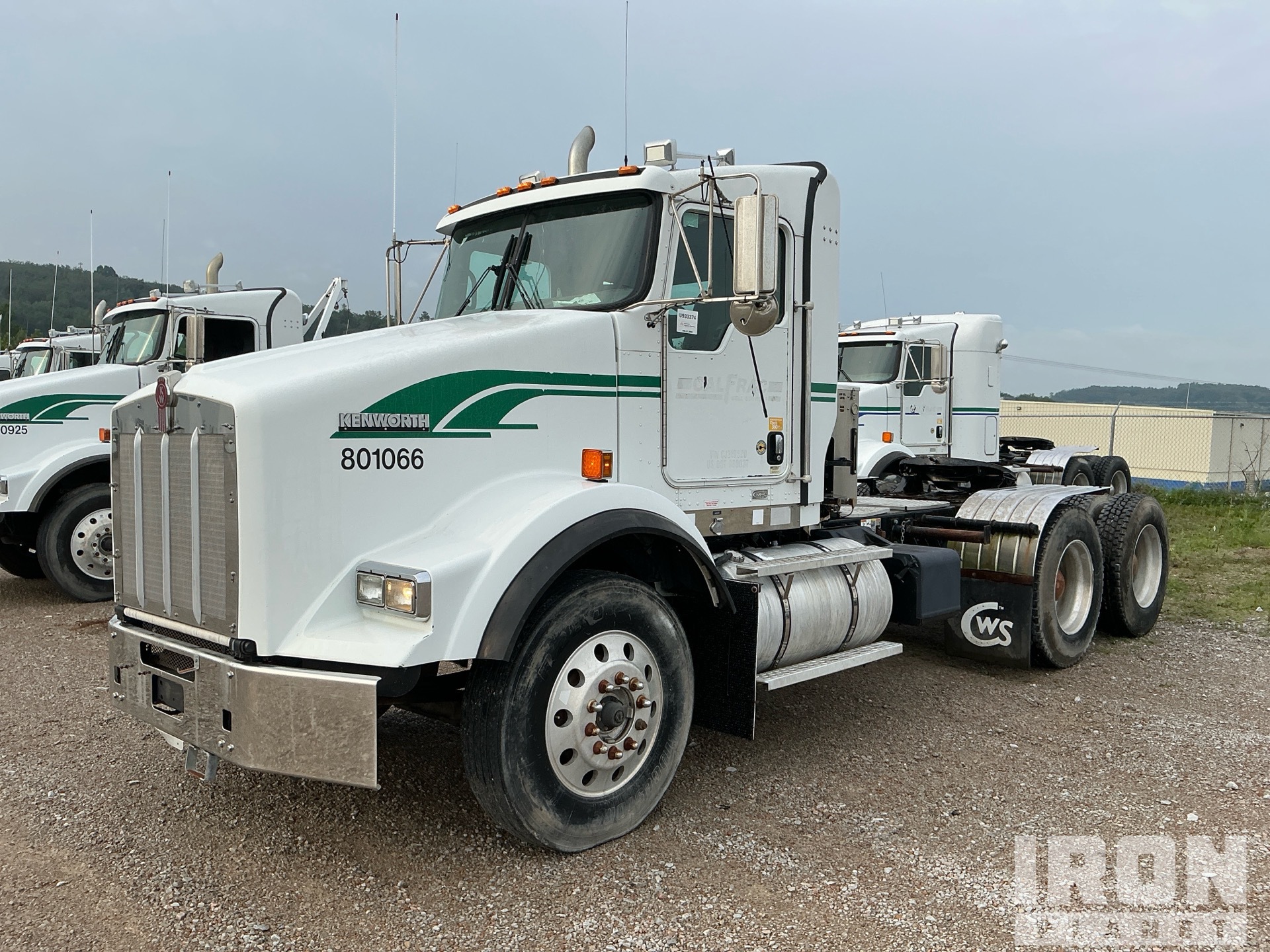 2012 Kenworth T800 6x4 T/A Day Cab Truck Tractor