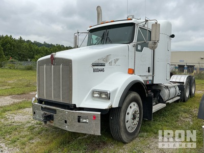 2009 Kenworth T800 6x4 T/A Sleeper Truck Tractor (Inoperable)