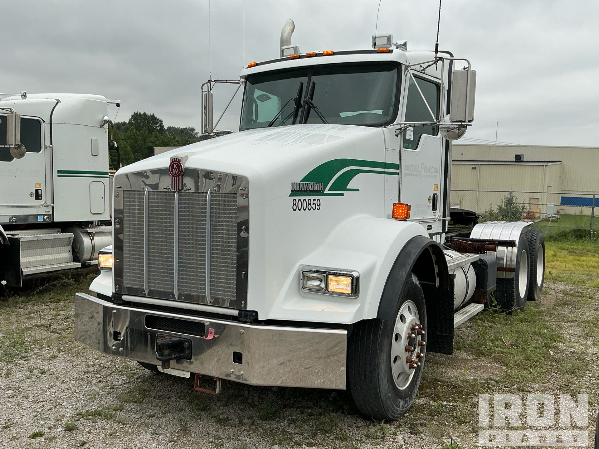 2012 Kenworth T800 6x4 T/A Day Cab Truck Tractor