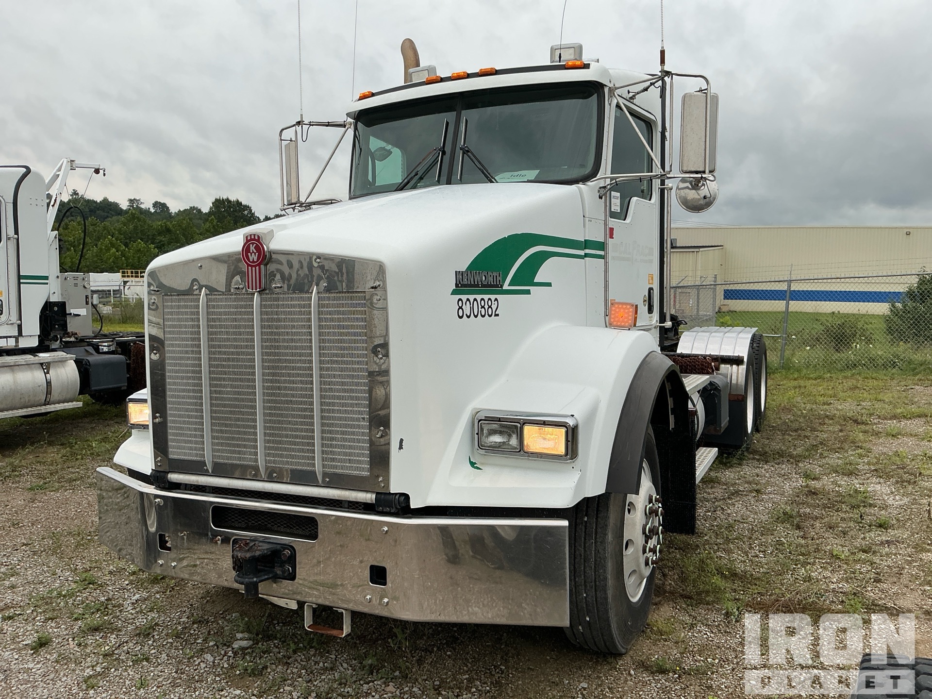 2012 Kenworth T800 6x4 T/A Day Cab Truck Tractor