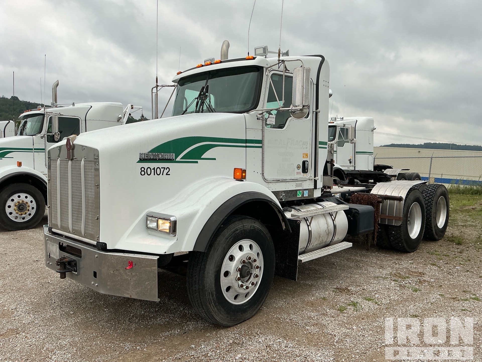 2012 Kenworth T800 6x4 T/A Day Cab Truck Tractor
