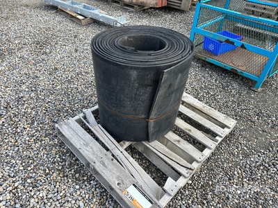 Quantity of 25 in x 50 Ft Steel Braided Rubber Belt