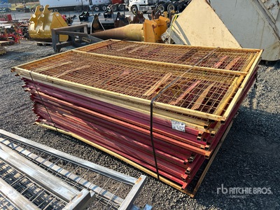 Quantity of (36) 8 ft x 6 ft Site Fence