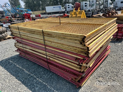 Quantity of (43) Site Fence