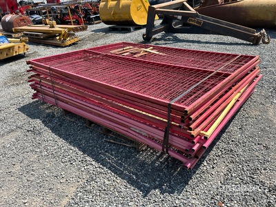 Quantity of (19) 7 ft 6 in x 6 ft Site Fence