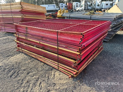 Quantity of (39) 7 ft 6 in x 6 ft Site Fence