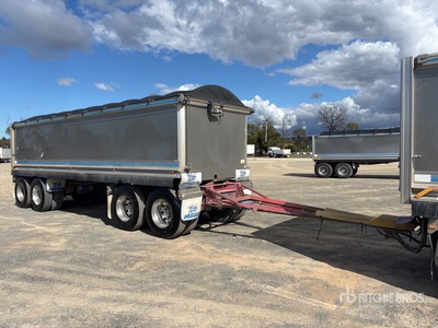 2019 Hercules 8 m Quad Dog End Dump Trailer