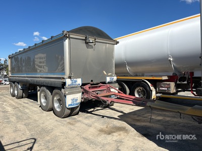 2019 Hercules Quad Dog End Dump Trailer