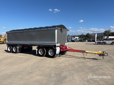 2019 Hercules 8 m Quad Dog End Dump Trailer