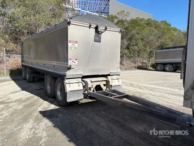 2017 Shephard Quad/A End Dump Trailer