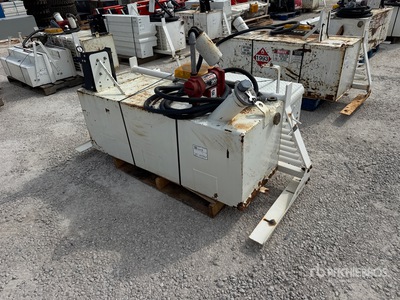 (1) Weston Headache Rack, (2) Weatherguard toolboxes, (1) 100-gallon Fuel tank w/pump