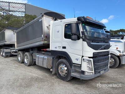 2019 Volvo FM540 6x4 T/A Dump Truck